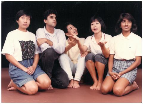 Photo Credit: The Necessary Stage 1990 - Lanterns Never Go Out - Publicity Photo