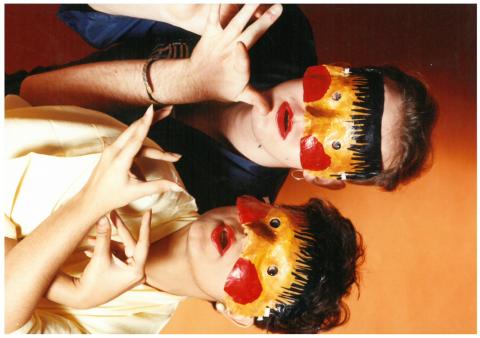 Photo Credit: Lim Seng Tiong, Stuart Brown & Wee Khim 1994 - Trishaw - Publicity Photo