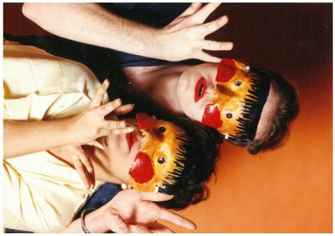 Photo Credit: Lim Seng Tiong, Stuart Brown & Wee Khim 1994 - Trishaw - Publicity Photo