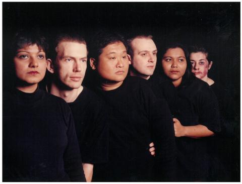 Photo Credit: Lim Seng Tiong, Stuart Brown & Wee Khim 1994 - Trishaw - Publicity Photo