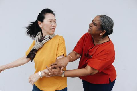 Kathleen and Padma